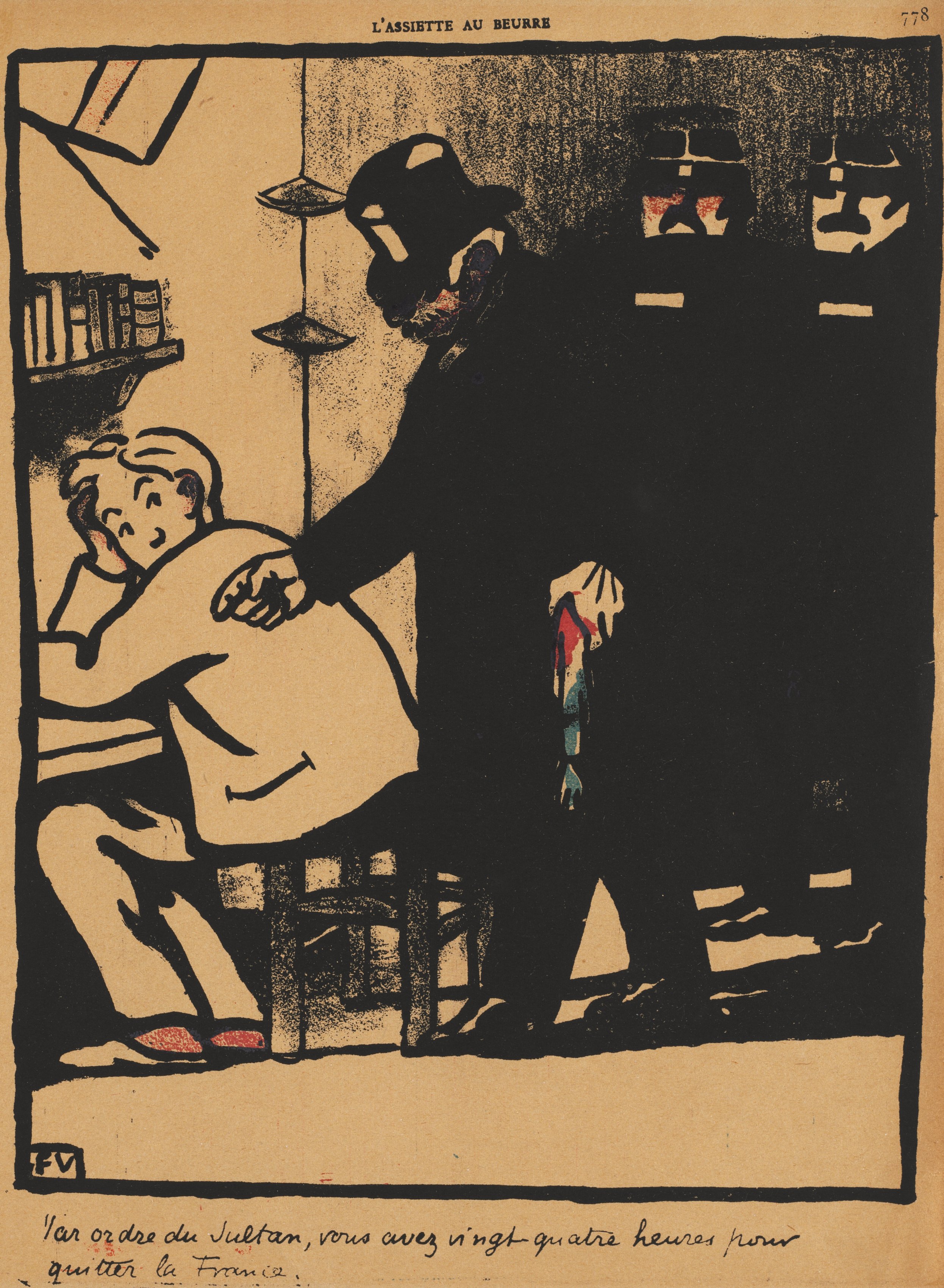 Félix Vallotton, By order of the Sultan...