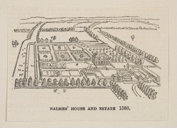Unknown, Balmes' House and Estate, 1580