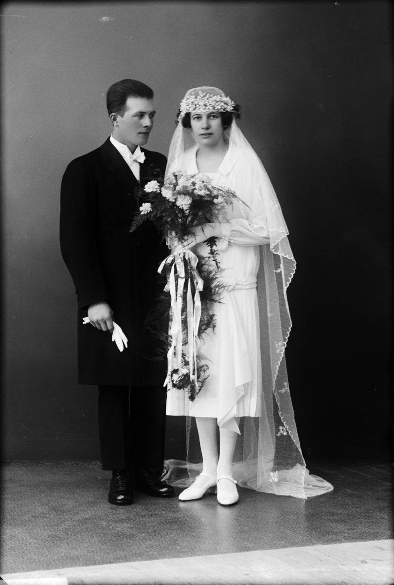 Skötsner-Edhlund, The Bridal Couple Karlsson from Börstil parish, Östhammar, Uppland