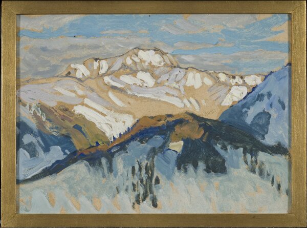 Anna Boberg, Fjäll. Studie från Schweiz