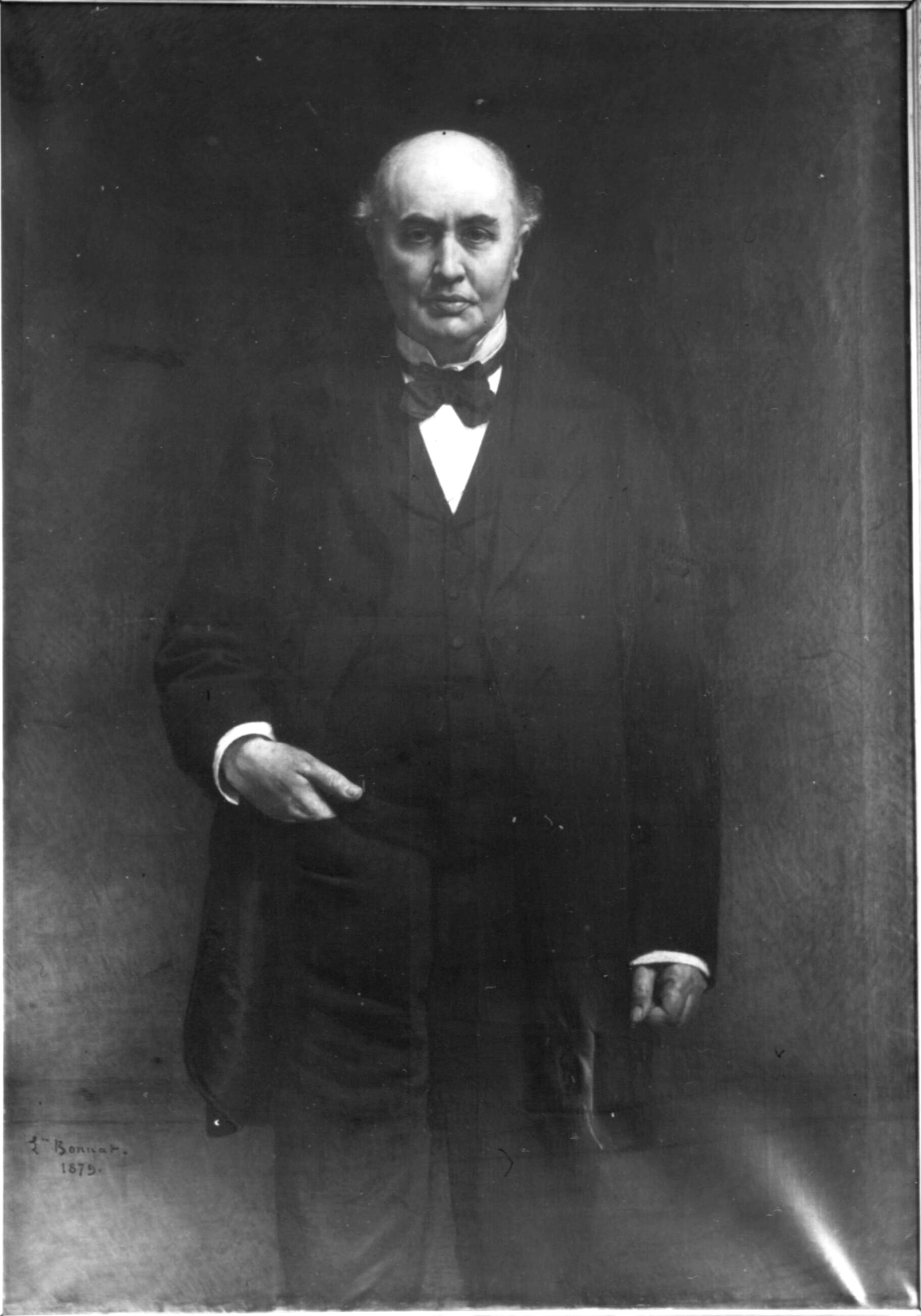 Léon Bonnat, Portrait of Isaac Dignus Fransen van de Putte (1822-1902). Colonial Minister (1863-66, 1872-74)