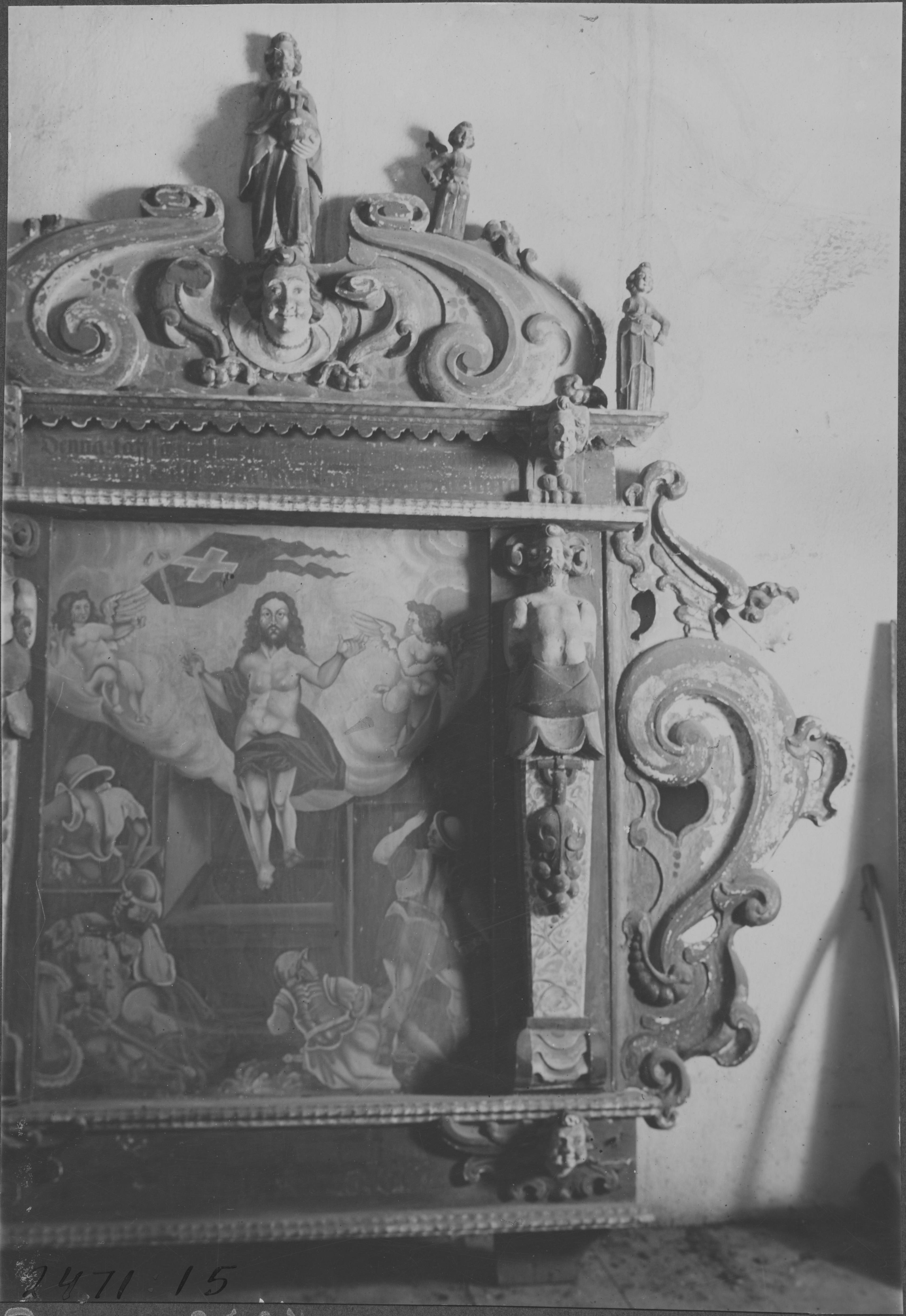 Erik Fant, Appuna kyrka