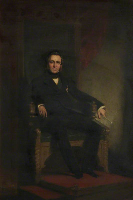 John Watson Gordon, James Andrew Ramsay, 10th Earl and 1st Marquess of Dalhousie, 1812 - 1860. Governor-General of India