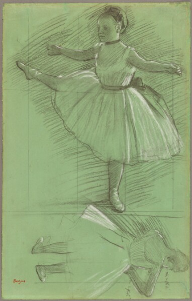 Edgar Degas, Two Studies of Dancers