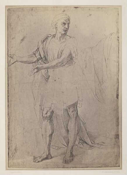 Fenton, Roger, Photograph of Raphael drawing