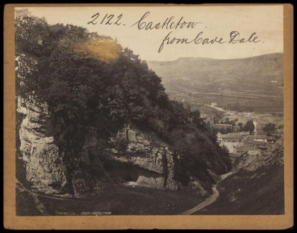 Francis Frith, Castleton from Cave Dale