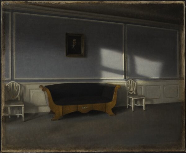 Vilhelm Hammershøi, Solsken i salen III
