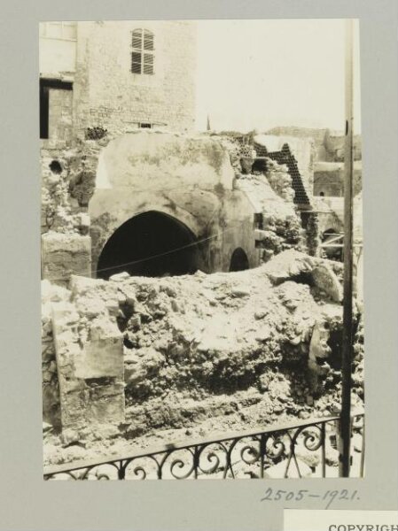 K.A.C. Creswell, Ruins of the Mosque of Yusuf ibn Muhammad ibn al-Malik al-Zahir, Aleppo