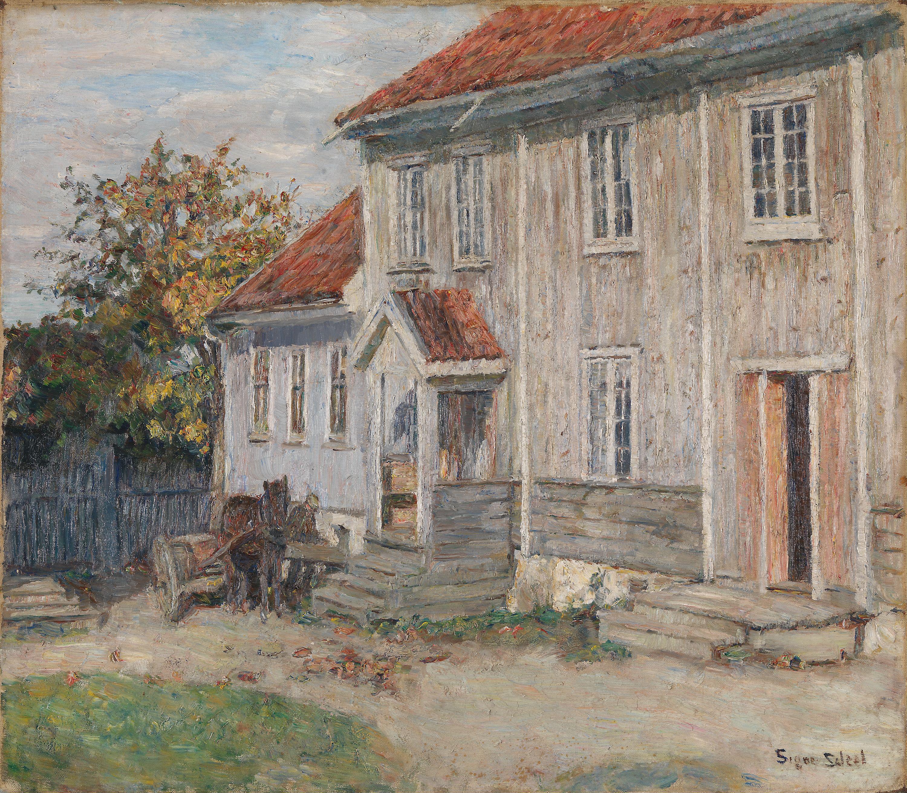 Signe Scheel, The Manor Undesløs at Toten