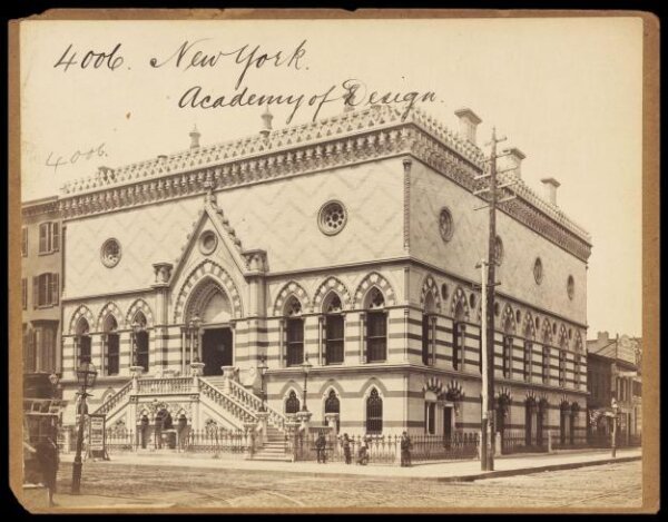 Francis Frith, New York.  Academy of Design