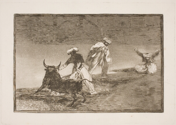 Francisco de Goya, De tirrer en anden i indhegningen