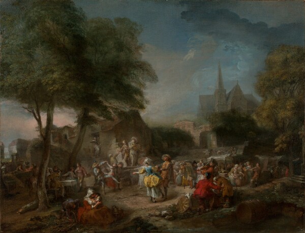 Gabriel Jacques de Saint-Aubin, The Country Dance
