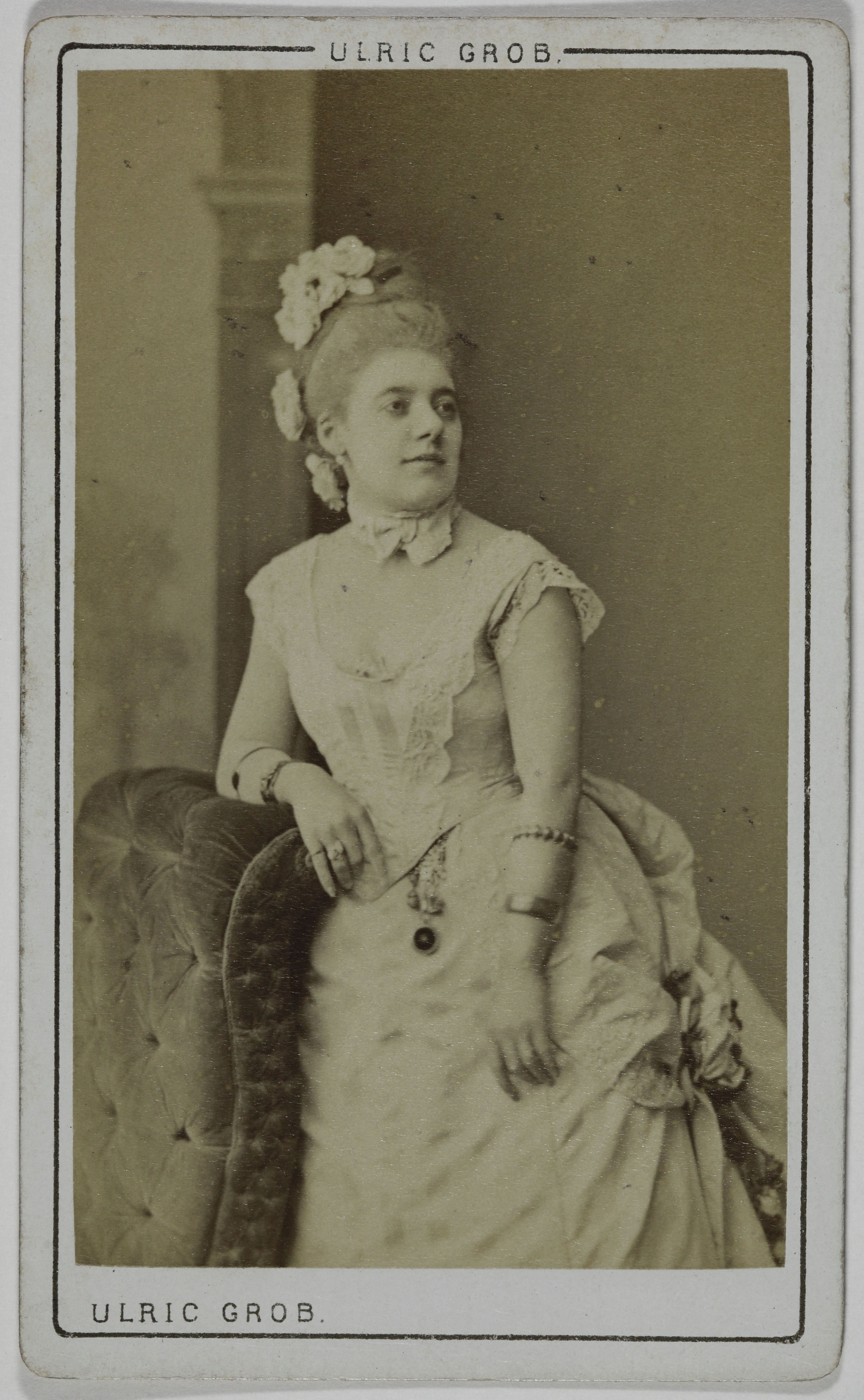 Ulric Grob, Portrait d'Allonzieux, Marie, (actrice)