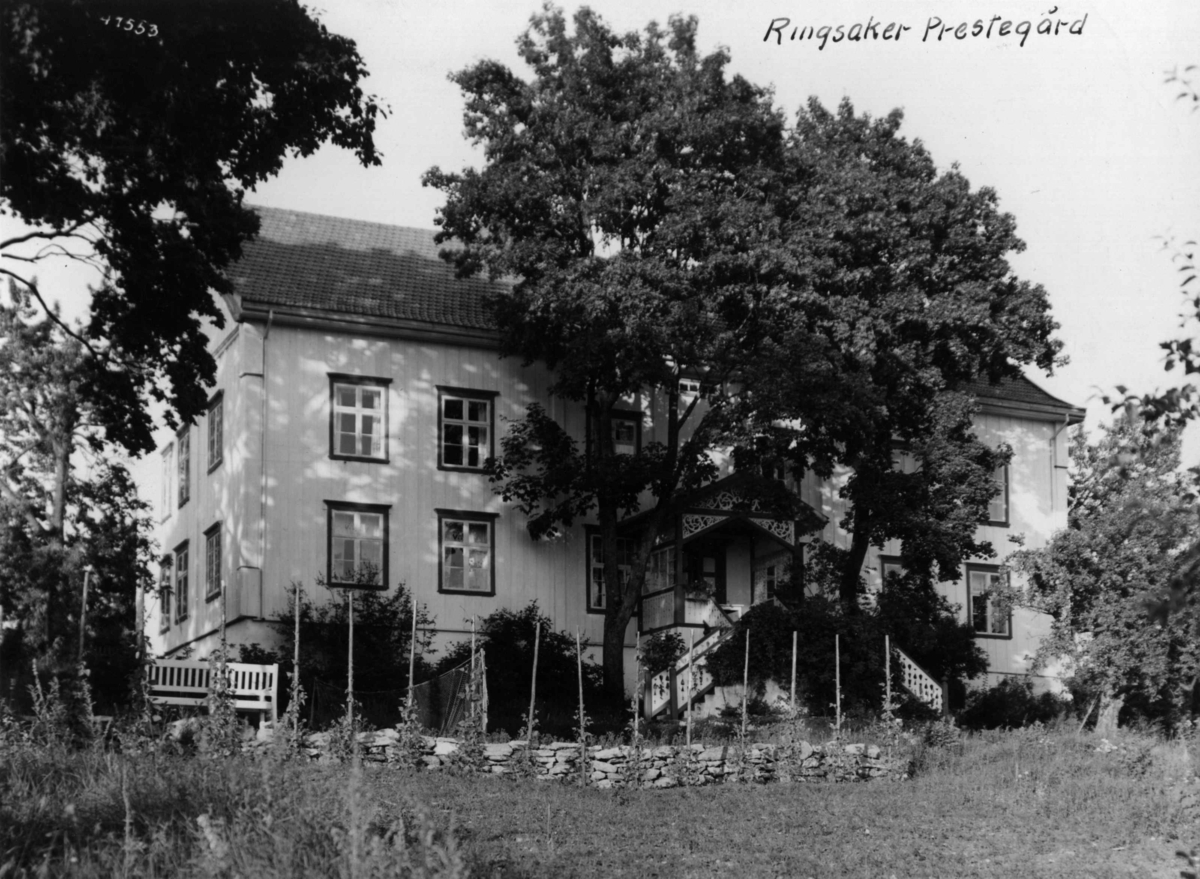 Anders Beer Wilse, Ringsaker Prestgård