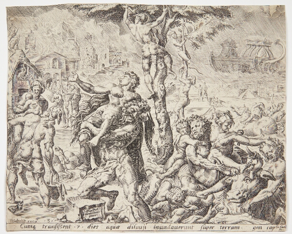 Cornelis Cort, Syndfloden