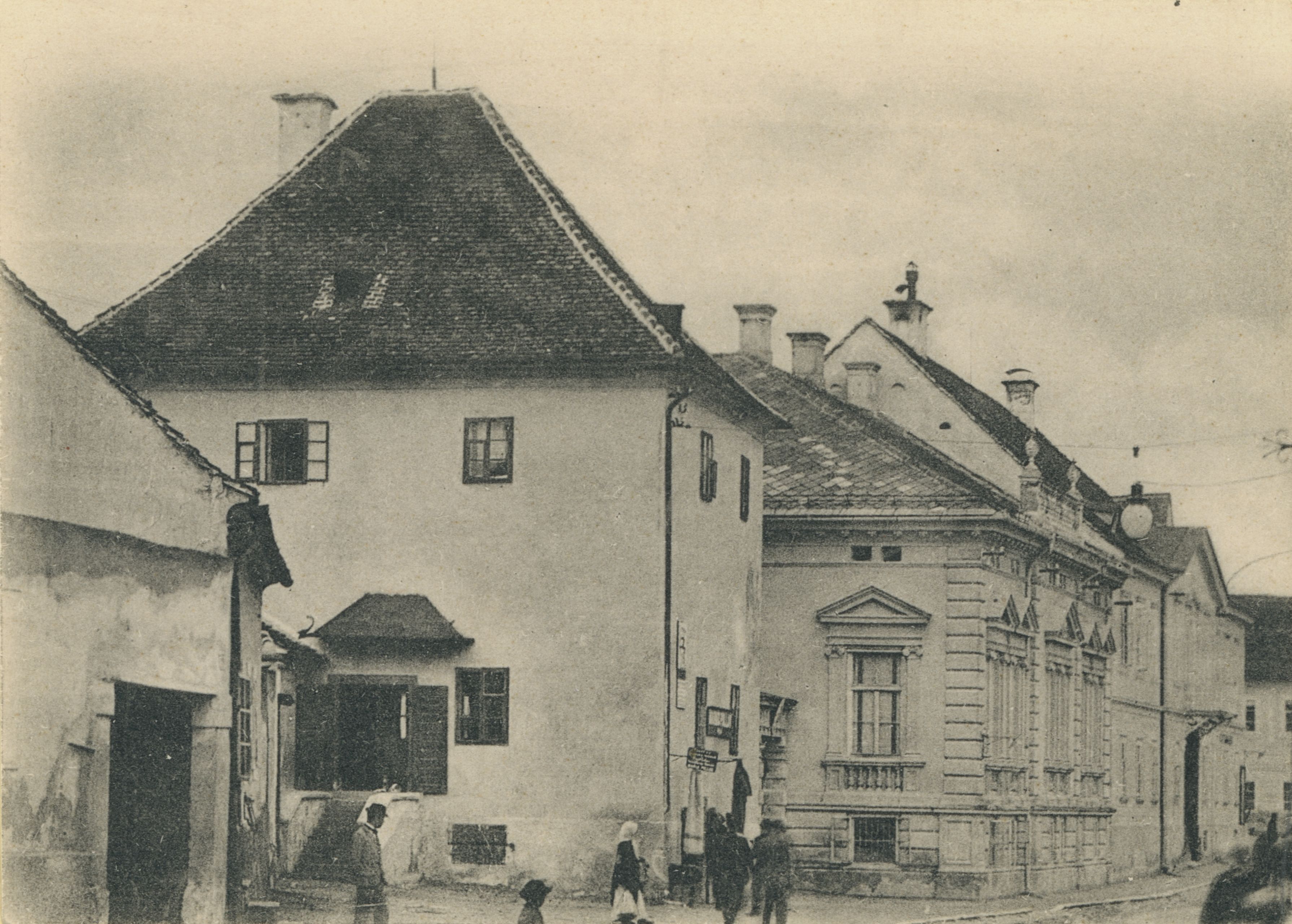 neutvrđen autor, Varaždin - Lisakova kula, kuća dr. Krša, kuća dr. Thulera
