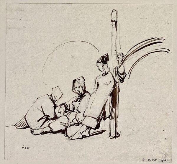 George Chinnery, A group of three boatwomen