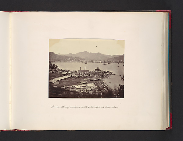 John Thomson, The Early Residence of the Dutch, Opposite Nagasaki