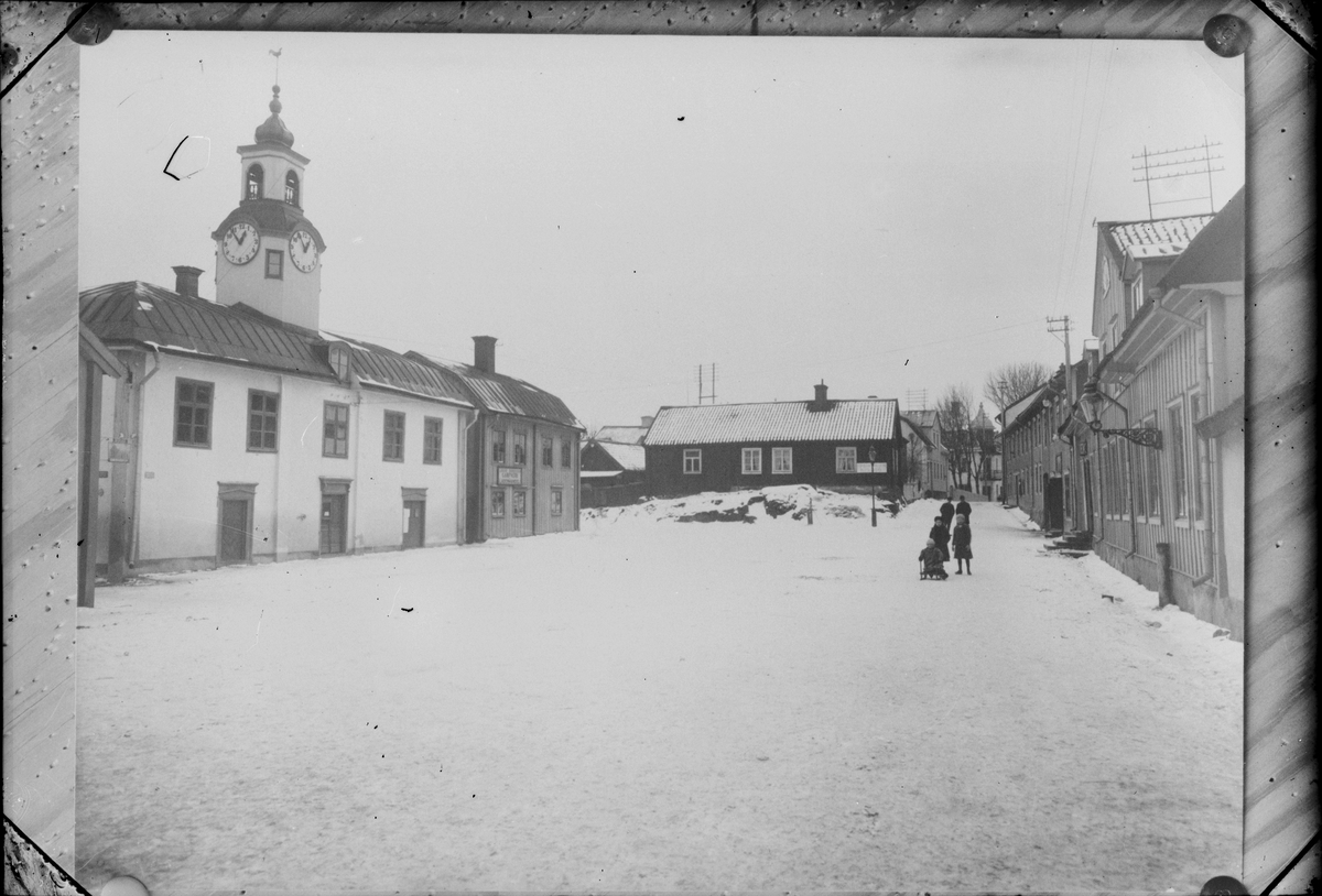 Skötsner-Edhlund, Reprofotografi - Rådhustorget, Östhammar, Uppland