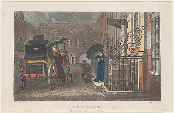 Thomas Rowlandson, The Departure