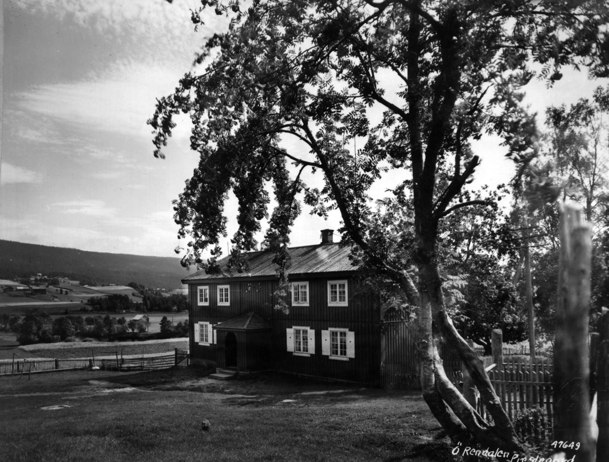 Anders Beer Wilse, Rendalens Prestegård