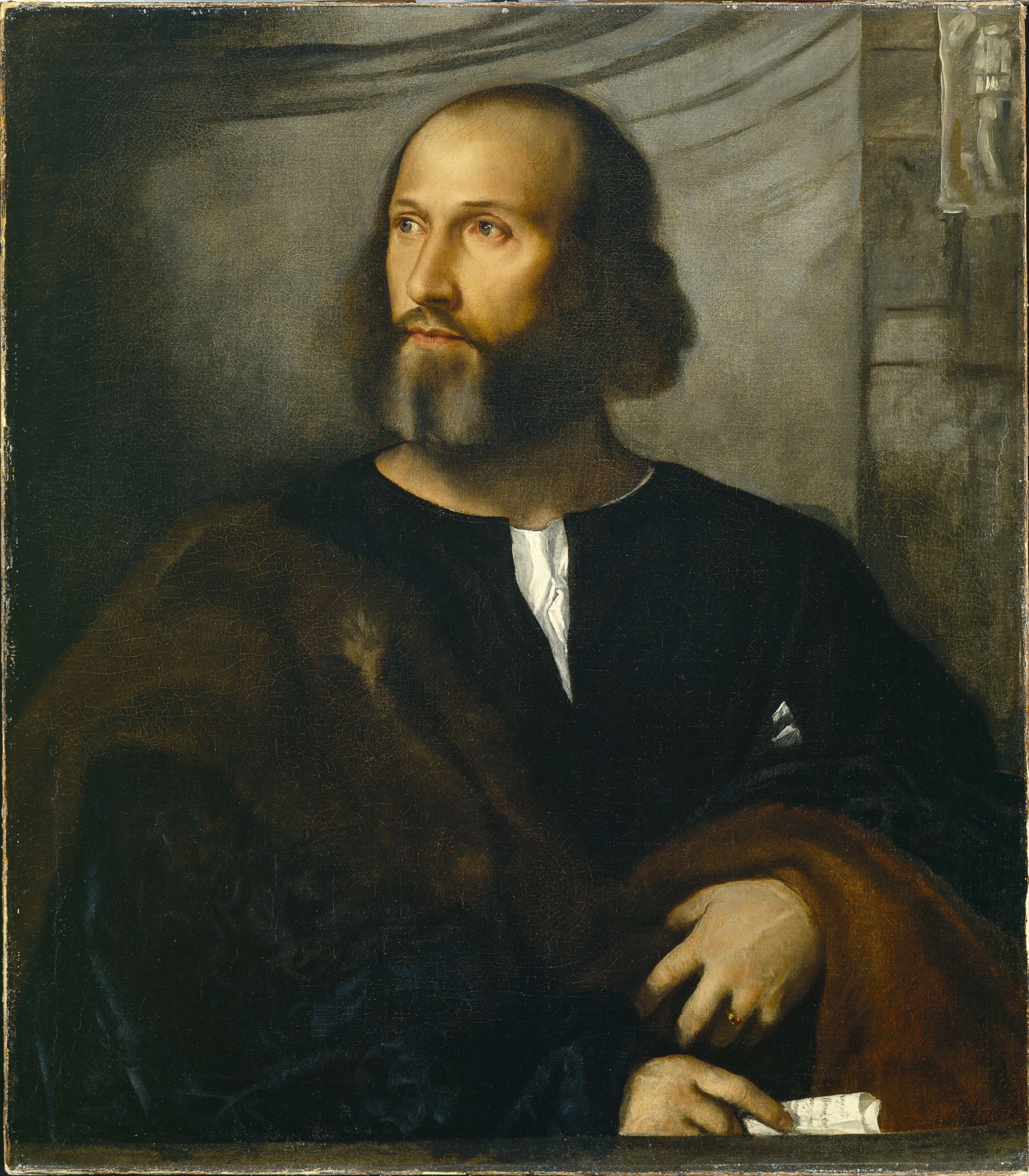 Titian, Portrait of a Bearded Man