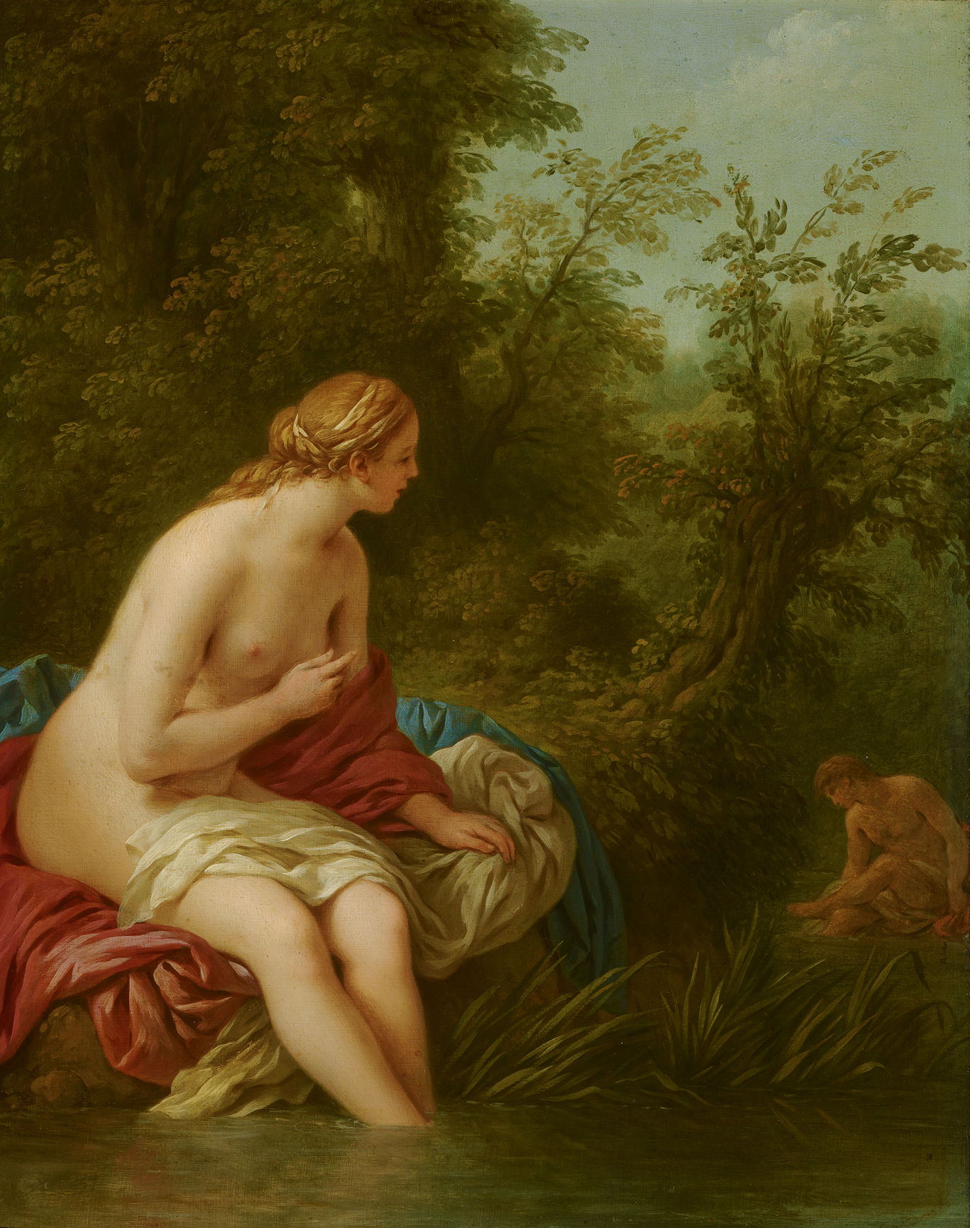 Louis-Jean-François Lagrenée, Landschap met Salmacis en Hermaphroditus