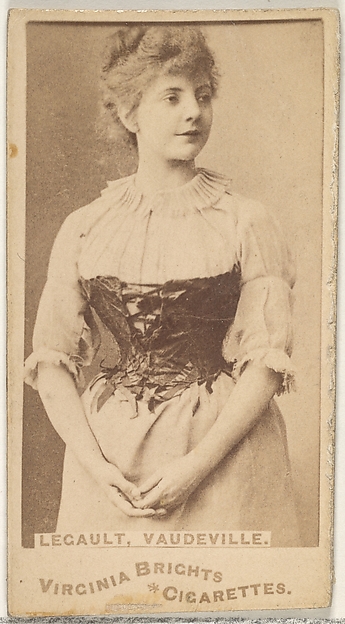 Allen & Ginter, Legault, Vaudeville, from the Actors and Actresses series (N45, Type 1) for Virginia Brights Cigarettes