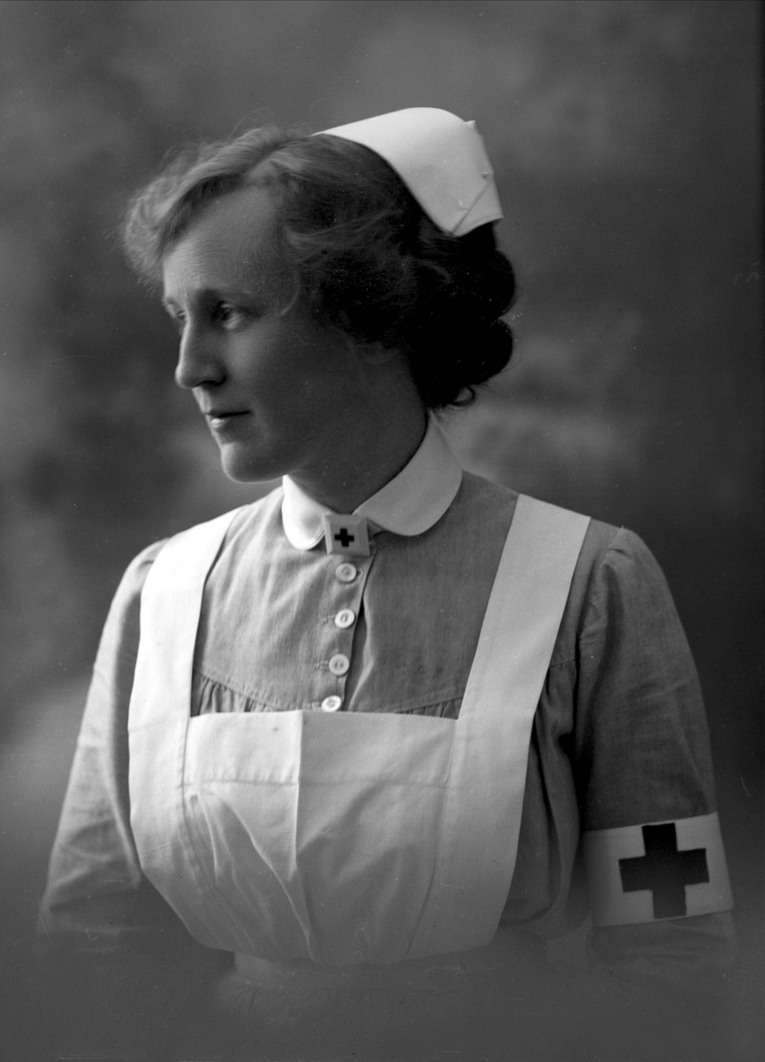 Gustav Borgen, Portrett, sykepleier. Kristine Endrerud.