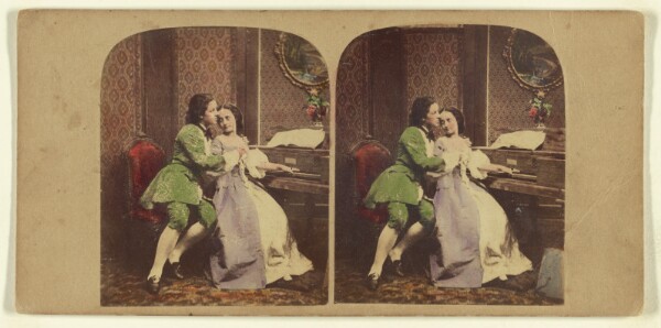 London Stereoscopic and Photographic Company, The Tender Chord. (La Corde Sensible.)