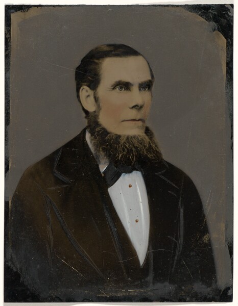 Unknown, [Portrait of bearded man]