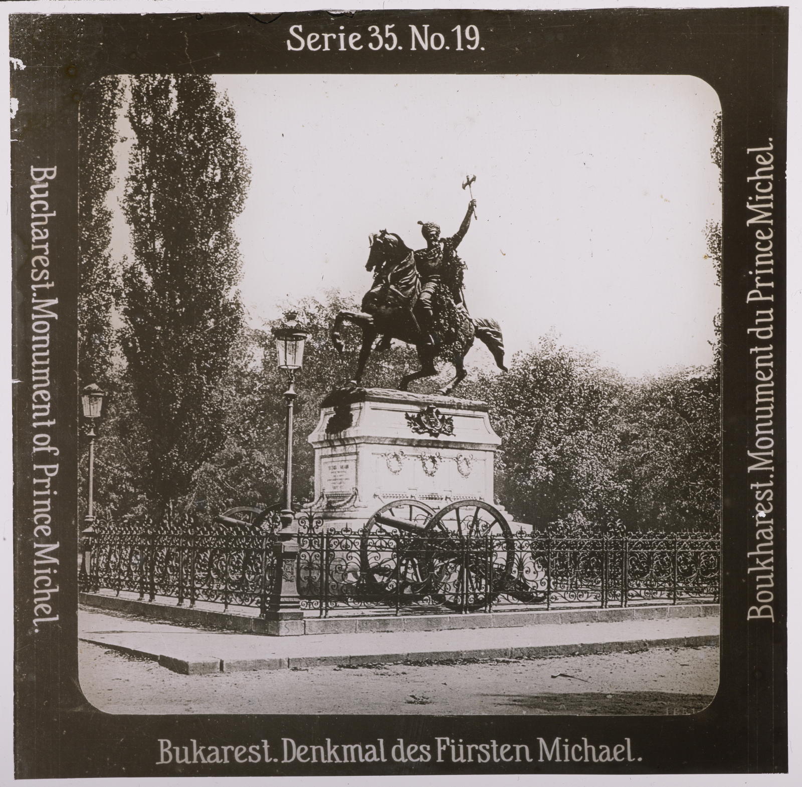Desconegut, Bukarest. Denkmal des Fürsten Michael Projection für Alle