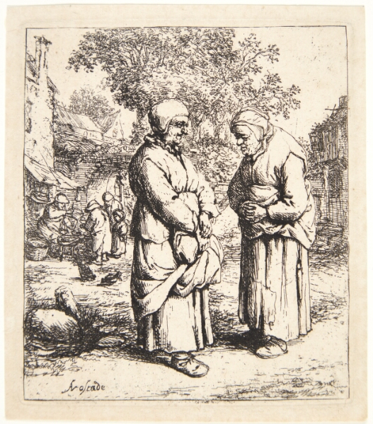 Adriaen van Ostade, De to sladretanter