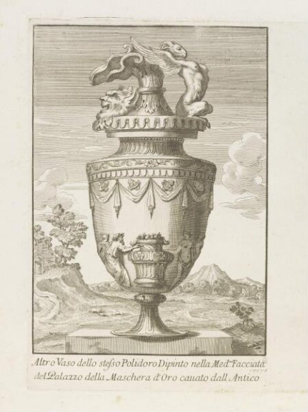 Giovanni Lanfranco, Raccolta di vasi diversi formati da illvstri artefici antichi e di varie targhe soprappóste álle fabbriche più insigni di Roma da celebri architetti moderni