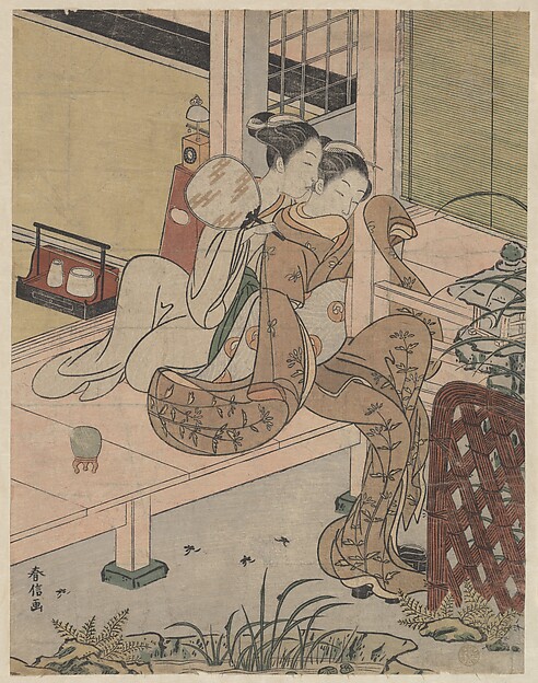 Suzuki Harunobu, The Gossips