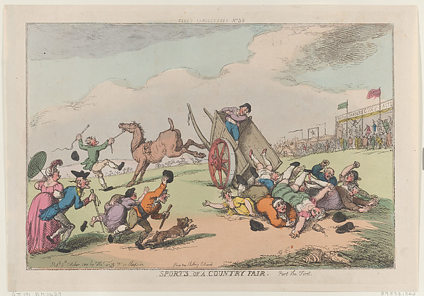 Thomas Rowlandson, Sports of a Country Fair, Part the First