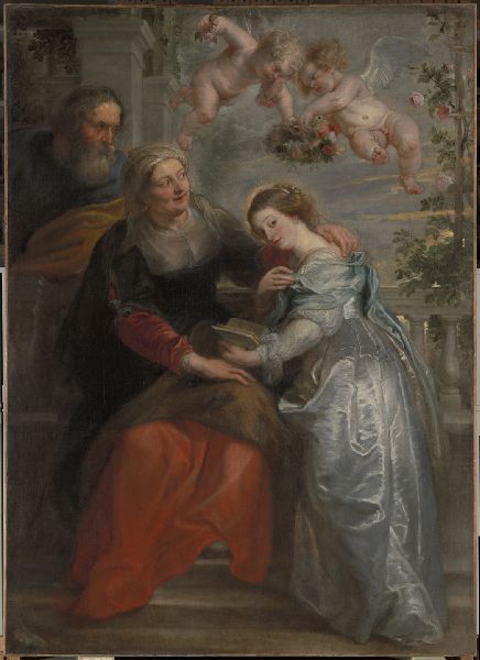 Peter Paul Rubens, The Education of Mary