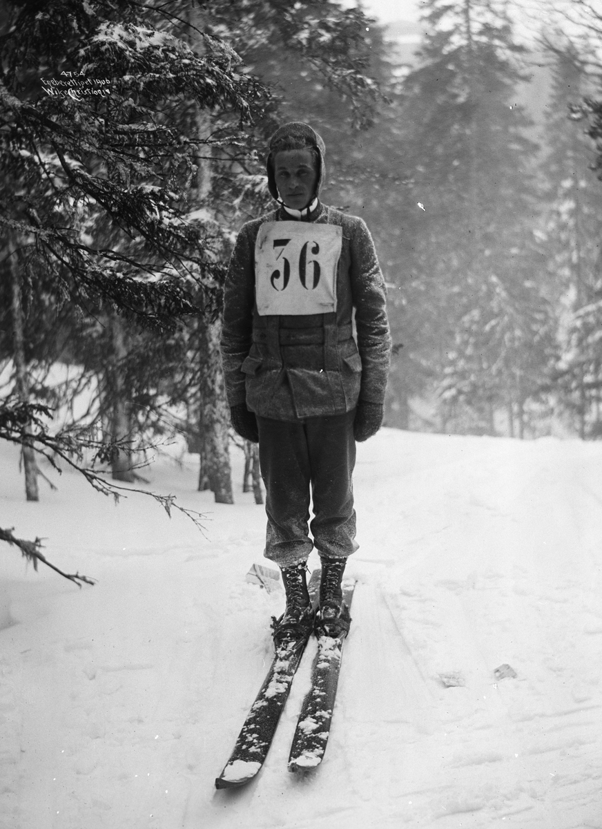 Anders Beer Wilse, Prot: Holmenkollen - Per Bakken 8/3 1906