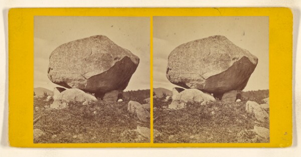 John B. Heywood, The Boulder at Bartlett. [White Mountain]