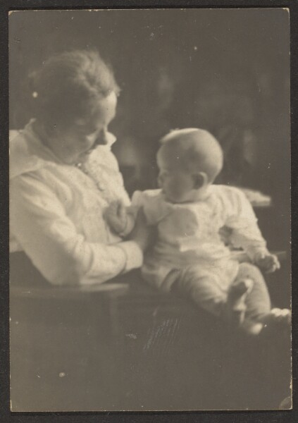Louis Fleckenstein, [Grandmother and Baby]