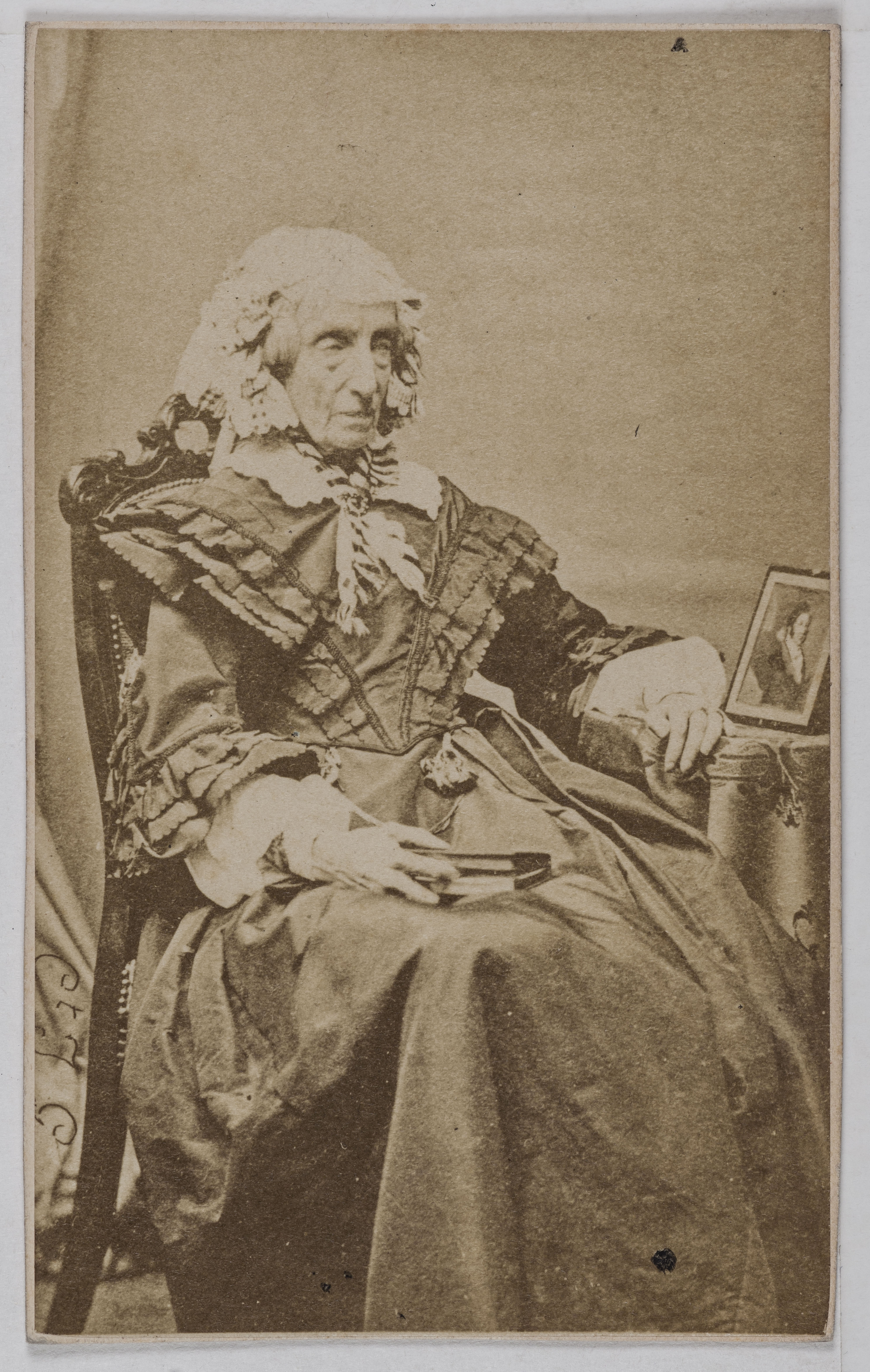 Franck, Portrait de Marie-Amélie de Bourbon, (1782-1866), (reine des Français)