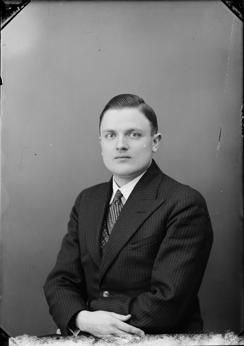 Skötsner-Edhlund, Ateljéporträtt - Ingvar Löfgren, Östhammar, Uppland