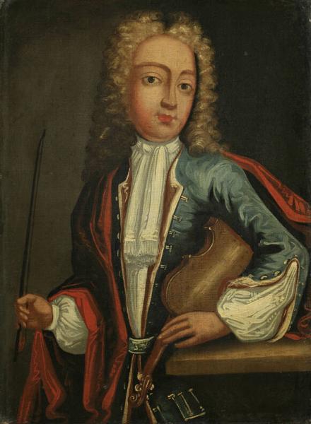 J. Cooper, Unidentified Gentleman with Violin