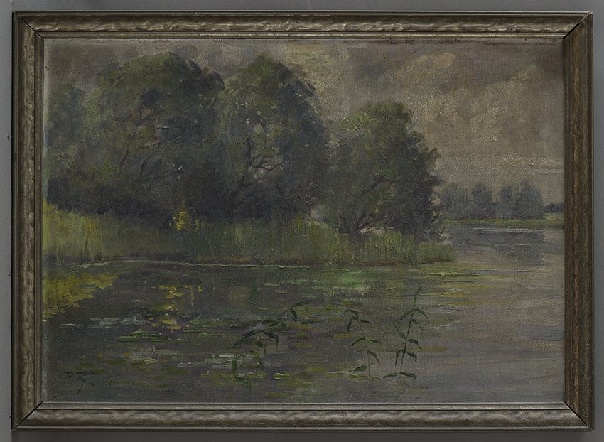 Paul Hildebrandt, Seeufer an der Havel, wohl Anfang der 1930er Jahre