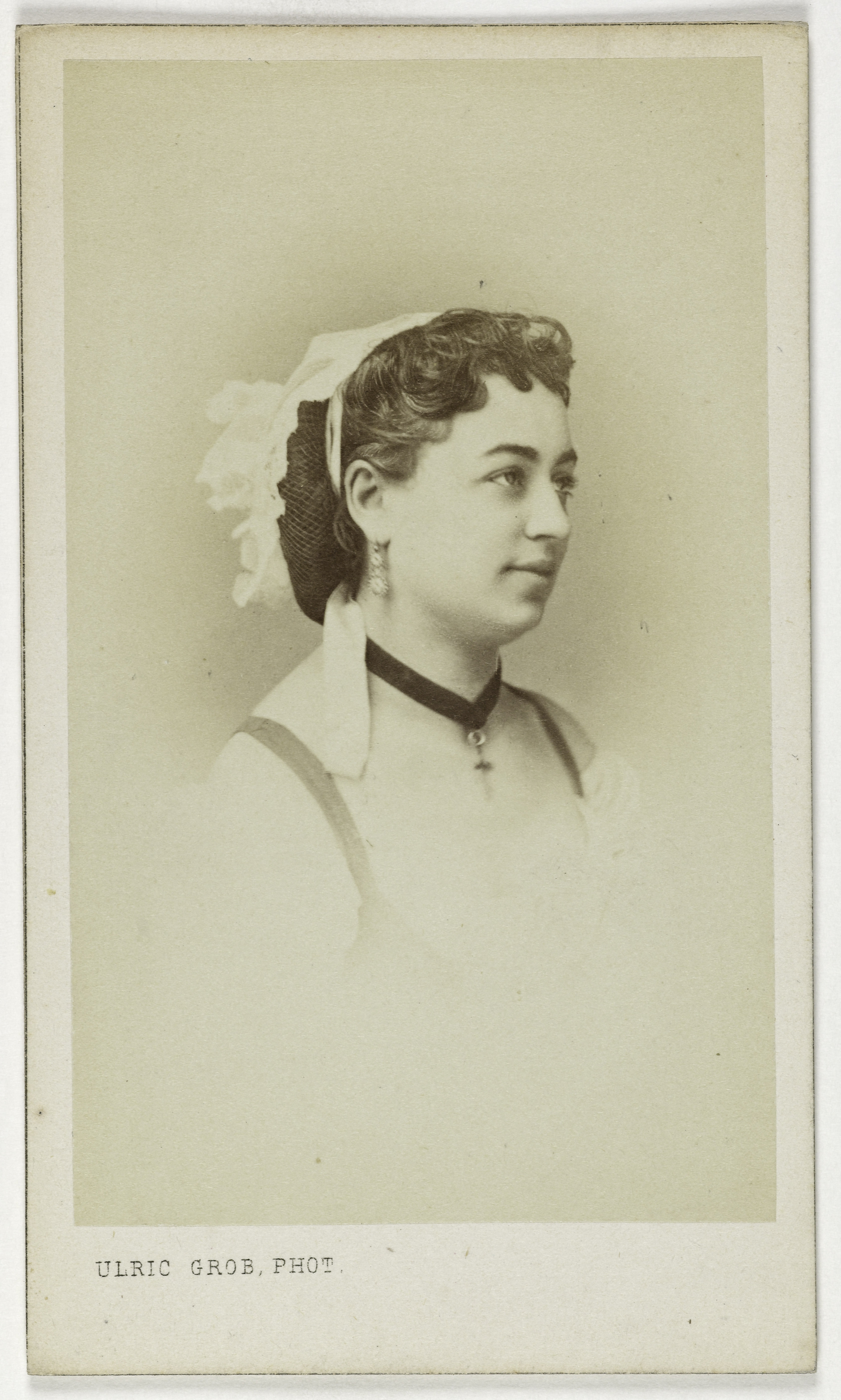 Ulric Grob, Portrait de Grébert, actrice
