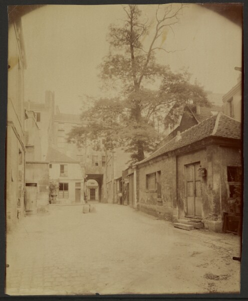 Eugène Atget, Ancien couvent des Carmélites, Rue Saint-Jacques, Va Disparaître