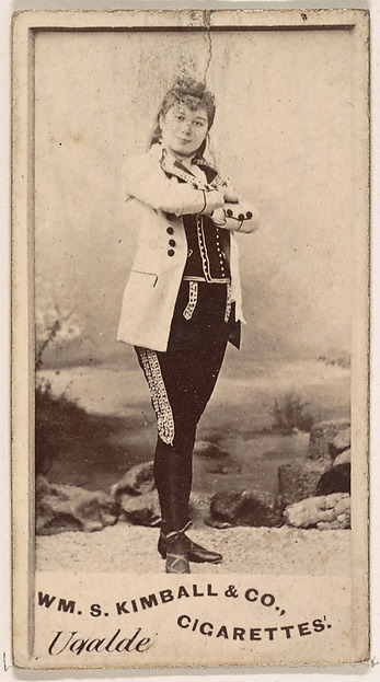 William S. Kimball & Company, Miss Ugalde, from the Actresses series (N203) issued by Wm. S. Kimball & Co.
