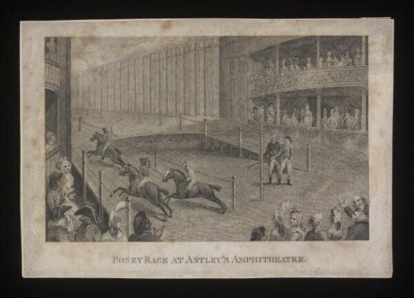 Unknown, Poney Race at Astley's Amphitheatre