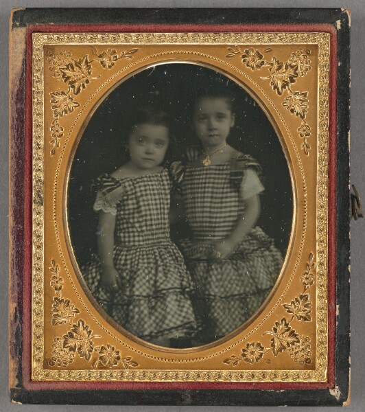 Unknown, [Portrait of Two Girls]