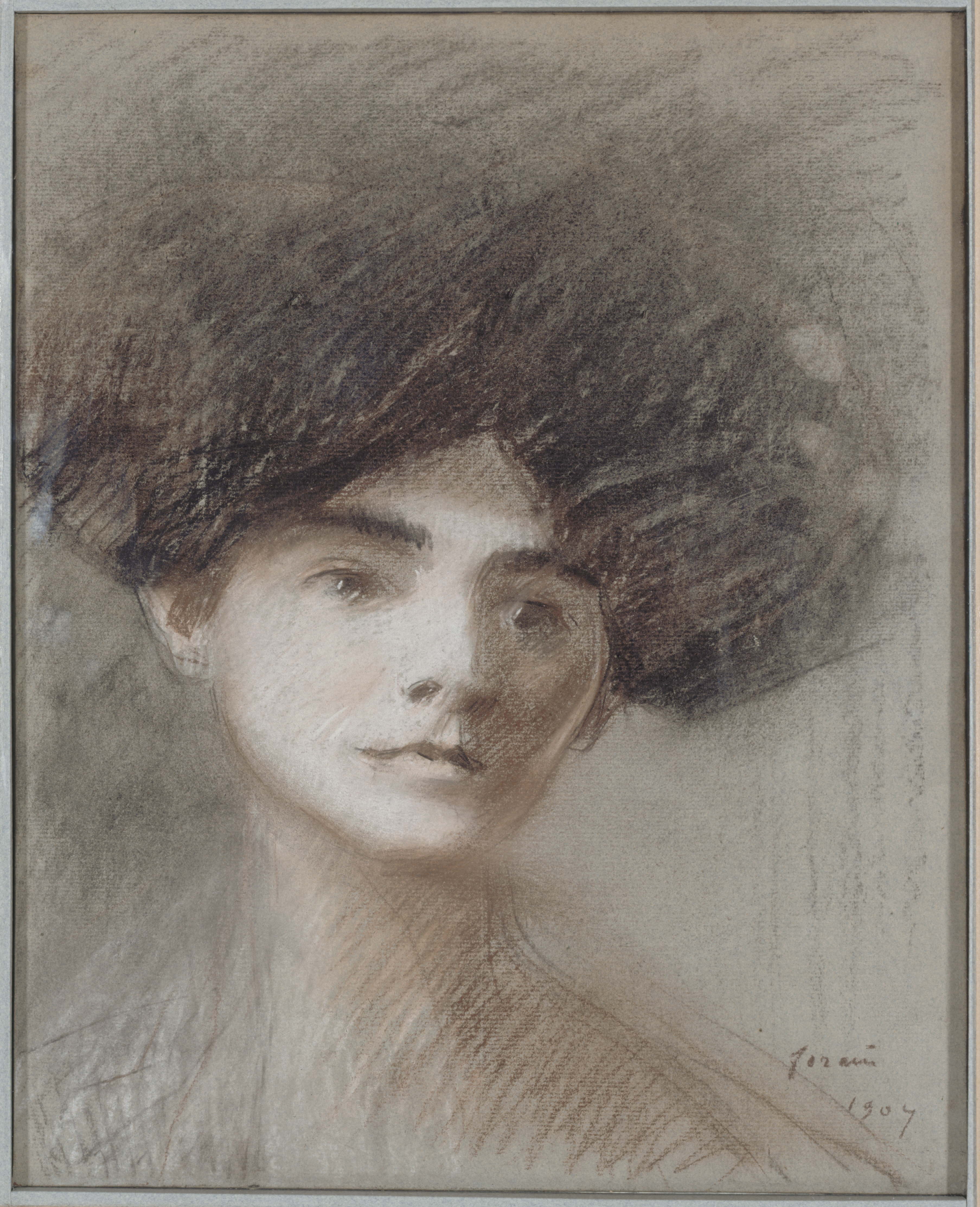 Jean-Louis Forain, Portrait de Madame Henri de Régnier, née Marie de Hérédia, 1907
